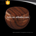 China design 10ml plastic wooden color pp jar with screw lid